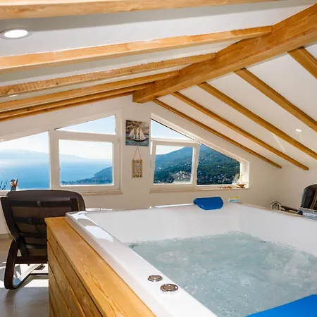 Ivetta For 10 People Near With Sea View & Children Playground * Opatija