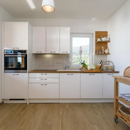 Ivetta For 10 People Near With Sea View & Children Playground Villa Opatija